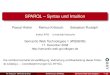SPARQL -- Syntax und Intuition - Semantic Web...Semantic Web Technologies 1 1 Einleitung und Ausblick 2 XML und URIs 3 Einführung in RDF 4 RDF Schema 5 Logik – Grundlagen 6 Semantik