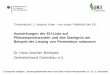 Auswirkungen der EU-Liste auf Pflanzenproduzenten und das … · 2019. 3. 15. · Themenblock 1: Invasive Arten – ein neues Politikfeld der EU: Auswirkungen der EU-Liste auf Pflanzenproduzenten