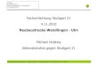 Neubaustrecke Wendlingen -Ulm...2010/11/04  · (DB Schenker testet 1.000m-Züge, Baustandard: 25t Achslast) Fachschlichtung Stuttgart 21 –Neubaustrecke –Michael Holzhey/Dr. Felix