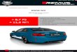 + 8,7 PS REMUS REMUS Sound Control App 100% Edelstahl + …remus.ch/news/pkw/17-2017_BMW_M2_REMUS_Sound...Produktinformation 17/2017 BMW M2 BMW M2 F87 Coupe, ab 2016 3.0l 272 kW REMUS