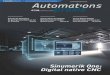 Sinumerik One: Digital native CNC... · 2020. 8. 2. · Digital native CNC Mit Sinumerik One bringt Siemens die erste CNC-Steuerung, die von Grund auf für die digitale Transformation