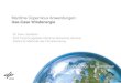 Maritime Copernicus Anwendungen: Use-Case Windenergie Maritime Copernicus Anwendungen: Use-Case Windenergie