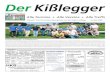 DerKißlegger - Schwäbische Zeitung · 2018. 2. 22. · Der Kißlegger 4 Vereinsnachrichten 30 Jahre Partnerschaft zu Le Pouliguen KISSLEGG (gh) - Kißleg und die Gemein-de Le Pouliguen