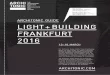 ARCHITONIC GUIDE LIGHT+BUILDING FRANKFURT 2016 · Ekinex 11.1 A10 21 El Torrent 1.1 C42 04 EldoLED 4.0 E81 Emfa 3.1 D11 14 Erco 3.0 A11 12 Estiluz 1.1 G10 04 Etap 4.1 D70 18 Europe