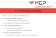 Herzkrankheiten - KGP · Angina pectoris / Herzinfarkt Angina pectoris • Arterie eingeengt • Durchfluss unter Belastung ungenügend • Sauerstoffmangel im Herzmuskel passager