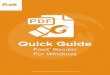 Foxit Reader Quick Guide...Foxit READER Quick Guide 6 て タッチモード を選択してください。タッチモード中に をクリックして マウスモー ド を選択すれば元の表示に戻すことができます。