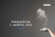 Q1 2020 Präsentation · 3 3 Präsentation 1. Quartal 2020 AMAG Austria Metall AG HIGHLIGHTS DES 1. QUARTALS 2020 › Anstieg der Profitabilität im Vergleich zum 1. Quartal des Vorjahres