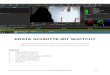 ERSTE SCHRITTE MIT SHOTCUT · ERSTE SCHRITTE MIT SHOTCUT Video-Schnittprogramm für Win, Mac, Linux – basierend auf der Version 19.12.31 Shotcut ist freie Software. Die aktuellste