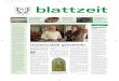 blattzeit, Ausgabe 09-10 - KJS Neuss · 2011. 2. 17. · „Hirschvision des heiligen Hubertus” stellt Hubertus Giesen für die Huber-tusmesse zur Verfügung Hubertus Giesen erklärt