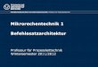 Mikrorechentechnik 1 Befehlssatzarchitektur...TU Dresden, 17.10.2011 MRT1 (c) Urbas 2007-2011 Folie 3 Definition Befehlssatzarchitektur • ... the attributes of a system as seen by