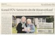 20121105-Kanal-TÜV-Seniorin2€¦ · in NRW genau an und stellte fest: Trotz der neuen Richtlinie mussen Hunderttausende Hausbesitzer in NRW ihre Kanäle priifen lassen. „AI- lein