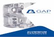 DE CatálogoGAP 2018de.alu-gap.com/brch/GAPBrochure-de.pdf · 2018. 9. 7. · GAP ist ein Full-Service-Anbieter von der Gussteileentwicklung bis hin zu vollständig bearbeiteten,