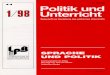 24. Jahrgang - POLITIK UND UNTERRICHT · 2006. 10. 11. · 1/1998 l1.Quartal l 24.Jahrgang SPRACHE,,Politik und Unterricht” wird von der Landeszentrale für politische Bildung Baden-Württemberg
