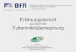 aus Sicht der Futtermittelüberwachung - Deutsch - BfR...Beispiele aus der Praxis Pirimiphos-methyl in Malzkeimen • Untersuchungsergebnis Pirimiphos-methyl: 1,103 mg/kg ± 0,552