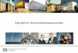 Fakultät für Wirtschaftswissenschaften · Fakultät für Wirtschaftswissenschaften Professur BWL III –Unternehmensrechnung und Controlling 09107 Chemnitz Sekretariat: Thüringer