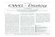 CWG - Dialog - TU Chemnitz · 2014. 9. 10. · CWG - Dialog Magazin der CWG e.V. an der Fakultät für Wirtschaftswissenschaften der TU Chemnitz ISSN 1610-8248 (Print) - ISSN 1610-823X