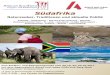 Südafrika - AuL Berg-Mark · 2016. 12. 12. · Eine Studien- und Begegnungsreise mit dem Regionalbüro Arbeit und Leben DGB/VHS Berg-Mark Südafrika ist ein großartiges Reiseziel