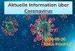 Aktuelle Information über Coronavirus€¦ · RESULTS Among 287 patients (mean age 61.5 years; female, 56.8%; non-Hispanic black, 85.4%), MetS was present in 188 (66%). MetS was