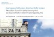 Kampagne 500 Jahre Zürcher Reformation Aktueller Stand … · Zwingli im Kino (Ende 2018), Produktion von C-Films und Eikon Dokumentarfilm « Schweizer Lichtgestalten» von Rainer