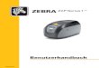 ZEBRA ZXP Series - Zebra KartendruckerZebra ZXP Series 1 Load-N-Go -Farbbandpatronen werden in einer integrierten Karten reinigungsrolle verwendet, um den Farbbandwechsel zu erleichtern