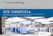 PROJEKT-ABSCHLUSSBERICHT CFK COMPLETE · 2020. 9. 14. · CFK wie Kontaktkorrosion sollen prozesssicher vermeidbar werden. Produktionsanlagen für Wachstumsmärkte – intelligent