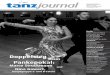 04 tanzjournal - Tanzsport · schen vor den EuroGames-Teilnehmern schützen möchte als um-gekehrt. Vorab von mehreren Seiten kräftig eingeschüchtert, spie-len die Sportlerinnen