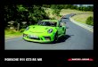 Porsche 911 GT3 rs Mr · 4 i poRSche 911 Gt3 RS MR MR BReMSBeLaG Satz hochleistungsbremsbelag für Straßen- und trackdaynutzung MR BRake pad Set fa + Ra high performance brak pad