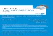 DIGITALE TRANSFORMATION 2015€¦ · • Cloud 2.0 • Gezielte Vernetzung von Marketing-, Vertriebs- und Serviceprozessen • Anpassung der Organisationsstruktur der IT-Abteilung