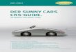 DER SUNNY CARS CRS-GUIDE. - countercube.fvw.de · Buchungsanleitung Veranstaltercode: SCAR = S wie Sunny + Car Hier ein Beispiel für Sie: Anforderungscodes: Leistungszeile Anforderung