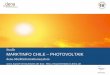 Studie MARKTINFO CHILE PHOTOVOLTAIK€¦ · Internet: Redaktion Thomas Wenzel, Johannes Asen Oktober 2014 . Quelle: SEDAC (2005)Quelle: SolarGIS (2014a), SolarGIS (2014b) SOLARSTRAHLUNG
