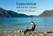Coderetreat( · • TDD as if you meant it • use Monads • 2 katas in turns • rotating DOJO (every eg. 5 min) • read your code aloud regularly • work with someone you have