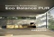 Elastische Bodenbeläge Eco Balance PUR · unserer Zeit ﬁndet. Das Eco Balance-Sortiment umfasst Parkett, Laminat und den Elastischen Bodenbelag Eco Balance PUR. Eco Balance –