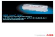ABB i-bus KNX Jalousie -/Rollladenaktor mit Binäreingängen ......1.2 Produkt- und Funktionsübersicht Der Jalousie-/Rollladenaktor mit Binäreingängen dient zum Steuern von Jalousien