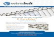 Flat-Flex Stabgeflecht mit C-CureEdge ... - Wire Belt€¦ · . Wire Belt Company Osterloh GmbH Ringstraße 20, 23923 Selmsdorf, Germany. Tel: +49 (0) 38823 5445-0 | Fax: +49 (0)