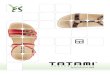 Japanese character for Tatami - gress24.degress24.de/media/PDF2008/tatami_ss09.pdfcork-latex mixture Juteschicht jute layer Polster aus Latexschaum cushion of latex foam Our footbed