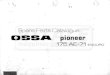 Pioneer 175-71 - OSSAmoto 175-71.pdf · Stop kickstarter spri ng Spring kickstarter engage Thrust washer kicksterter Thrust washer kickstarter gear ... light Valid from unlt Part
