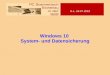 Windows 10 System- und Datensicherung ... 19.07.2019 Win10 System- und Datensicherung 29 Backup mittels Notfallmedium Acronis BACKUP: Die letzten Folien sollen nur das Vorgehen mit