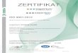 ZERTIFIKAT · 2019. 10. 28. · Anhang zum Zertifikat Nr DEKRA Certification GmbH * Handwerkstraße 15 * D-70565 Stuttgart * Seite 3 von 6 . 91010640/4 gültig vom 27.10.2019 bis