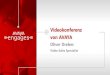 Videokonferenz von AVAYA - TU Dresden · • IPv6 Support / Recording on USB (v2 & v3) • Embedded Encryption (H.235 AES-128/SRTP/TLS) • Web Management / LDAP Adressbuch • Optional:
