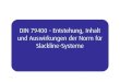 DIN 79400 - Entstehung, Inhalt und Auswirkungen der Norm für Slackline … · 2013. 7. 15. · Slackline-Verbote in bayrischen Schulsporthallen ab 2008 als Folge von zerstörtem