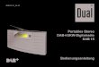 Portables Stereo DAB+/UKW-Digitalradio DAB 15...Portables Stereo DAB+/UKW-Digitalradio DAB 15 Bedienungsanleitung DAB 15 V1_04-15 Das Vorwort Diese Bedienungsanleitung hilft Ihnen