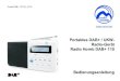 Portables DAB+ / UKW- Radio-Ger£¤t Radio Horeb DAB+ 110 ... Portables DAB+ / UKW- Radio-Ger£¤t Radio