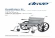 DuoMotion XL · 2018. 4. 13. · dealerdealer Drive Medical GmbH & Co . KG • Leutkircher Straße 44 • D-88316 Isny/Allgäu • Germany • info@drivemedical.d • Tel.: +49 7562