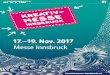 Tirolerin 3.11 - Kreativmesse Innsbruck...Kunst- und Designmarkt im Innsbrucker Hafen gekauft werden. Geöff- net ist am Samstag und Sonn- tag (10 bis 18 Uhr), der Eintritt beträgt