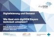 Digitalisierung und Demenz Wie lässt sich digiDEM Bayern … · 2019. 9. 30. · CLICK TO EDIT SUBTITLE Click To Edit Master Title Style CLICK TO EDIT TITLE 3 ©© 2019 I Prof. Hans