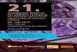 Augsburger Seminar für additive Fertigung20. Juli 2017 9:00 - 17:00 Uhr Steigenberger Hotel „Drei Mohren“ Augsburger Seminar für additive Fertigung Eine Technologie zwischen