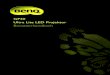 GP30 Ultra Lite LED Projektor Benutzerhandbuch€¦ · Unterstützt iPhone/iPad Player, Multimedia Pl ayer, Document Viewer, interner Speicher, SD-Karte, USB-Flashlaufwerk und USB-Anzeige