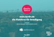 mein. die Plattform f£¼r Beteiligung Launch Tempelhofer Feld Dialogplattform November 2014 B£¼rgerhaushalt