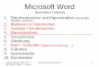 Microsoft Wordür-senioren-leipzig.de/Vortr... · Fußnoten 9. Querverweise 10. Kommentare Microsoft Word Besondere Features . ... Günther Scholz 2010 und 19.11.2015 Word-besondere