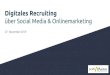 Digitales Recruiting · PDF file 2019. 11. 12. · Intro Recruiting Videos Facebook Ads Facebook Jobs Google Jobs. Digitaler Wandel Webdesign & Onlinemarketing ... H264 Komprimierung
